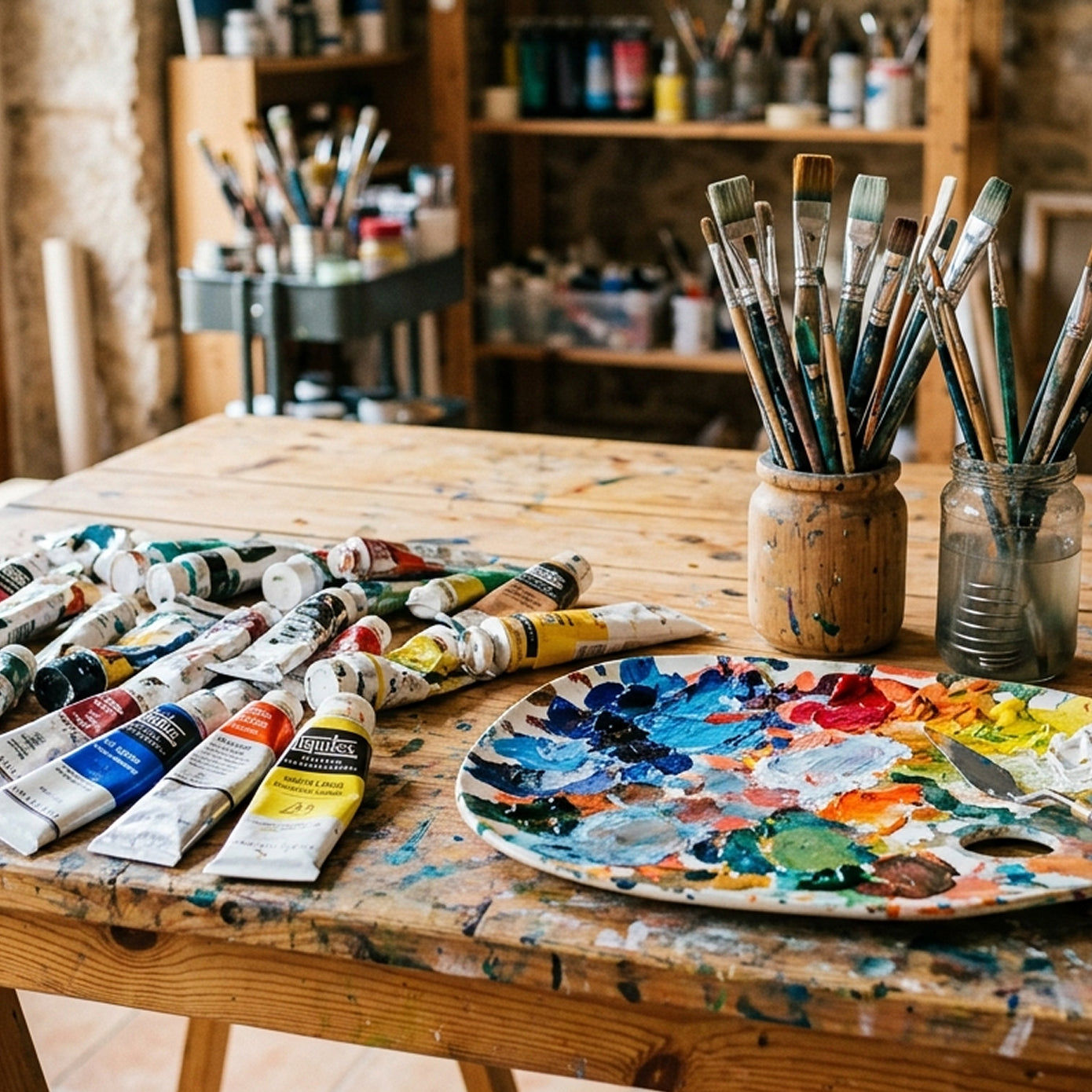 Pinturas para figuras de perros